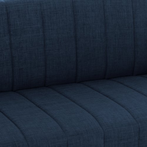 SCHLAFSOFA "ANDRI" 3-SITZER BLAU 180x72x77 cm