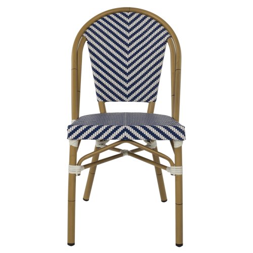 ΚΑΡΕΚΛΑ BAMBOO LOOK ΣΕ ΚΑΦΕ ΚΑΙ ΜΠΛΕ-ΛΕΥΚΗ ΕΠΕΝΔΥΣΗ 50x54x84,5Yεκ.