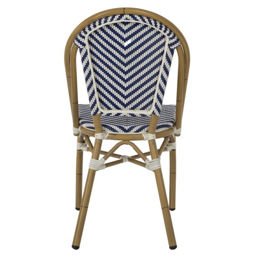 ΚΑΡΕΚΛΑ BAMBOO LOOK ΣΕ ΚΑΦΕ ΚΑΙ ΜΠΛΕ-ΛΕΥΚΗ ΕΠΕΝΔΥΣΗ 50x54x84,5Yεκ.