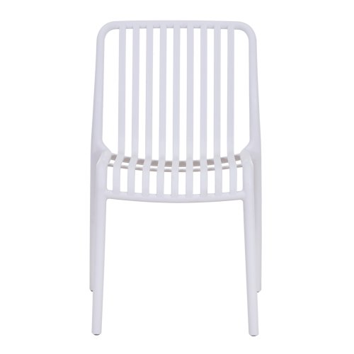 STUHL OUTDOOR CONVEE POLYPROPYLEN IN WEIß 52,5x44,5x79Hcm