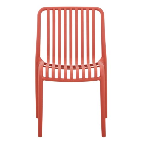 STUHL OUTDOOR CONVEE POLYPROPYLEN IN ROT 52,5x44,5x79Hcm