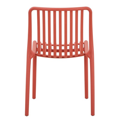 STUHL OUTDOOR CONVEE POLYPROPYLEN IN ROT 52,5x44,5x79Hcm