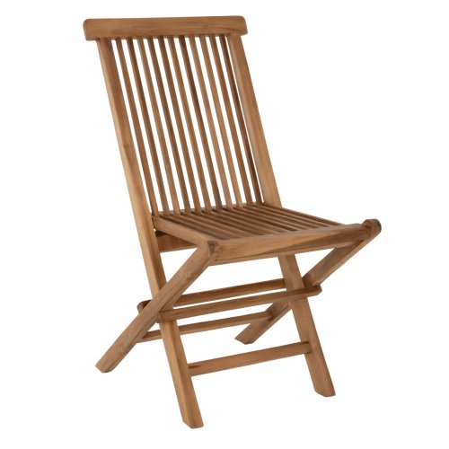 KENDALL KLAPPSTUHL – NATÜRLICHES TEAKHOLZ 46,5 x 63 x 89 cm