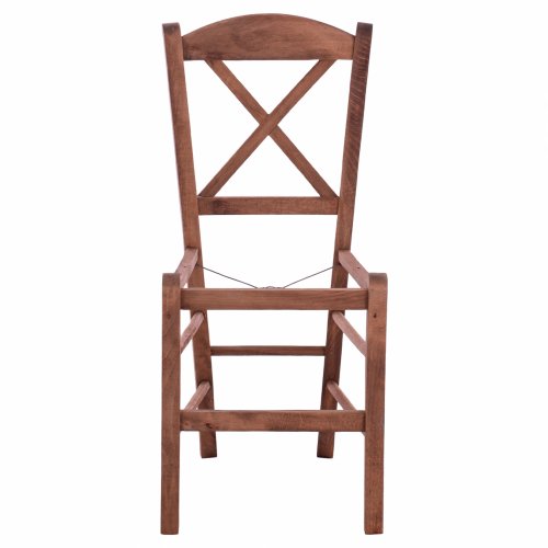 TAVERNENHOCKER AUS NUSSBAUM  SKELETT    40x48x88 cm