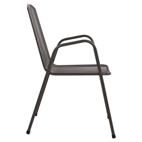 STUHL SESSEL METALLIC CHARCOAL