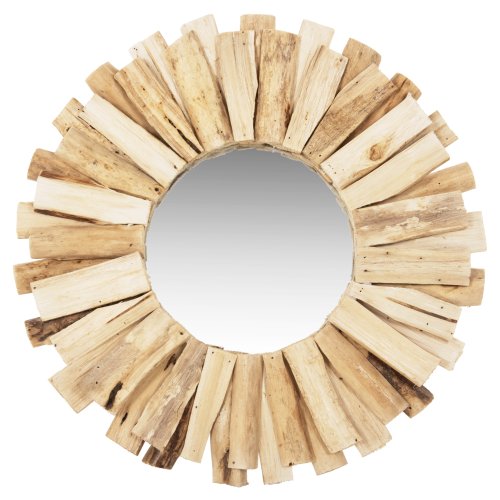 WANDSPIEGEL TREIBHOLZ NATUR 50X5X50H
