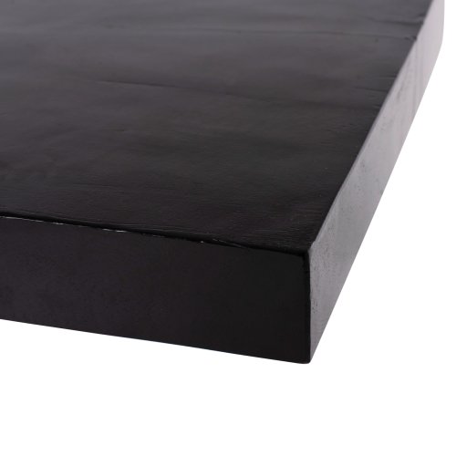 KONSOLE MASSIVES TEAK NATURSCHWARZ 150X40X80H