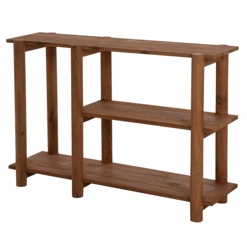 KONSOLE KUTAI RECYCELTES TEAKHOLZ IN NATÜRLICHER RUSTIKALFARBE 120x35x80Hcm