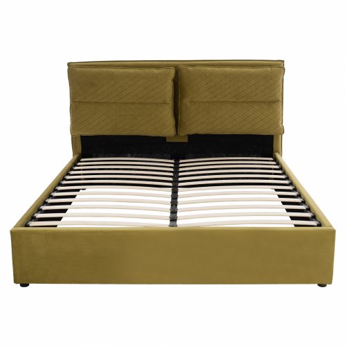 ROYALTY BETT AUS OLIVE MULTIPLE 160Χ200 cm