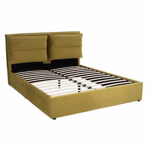 ROYALTY BETT AUS OLIVE MULTIPLE 160Χ200 cm