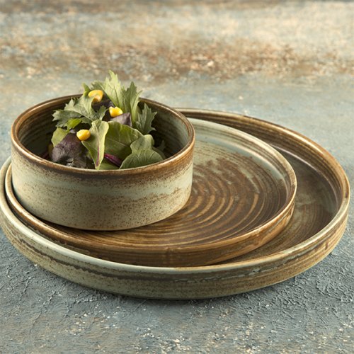 Flacher Teller "Bonna Coral" 12 Set 26cm