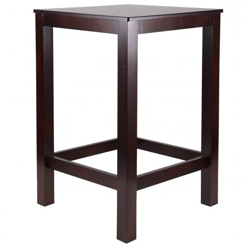 Stehtisch / Bartisch BERTO aus Massivholz 60x60x110 cm | In Wenge