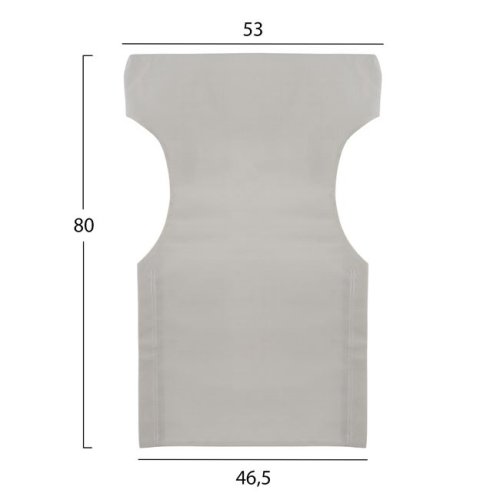 One-piece replacement cushion for the "Limnos" series in beige