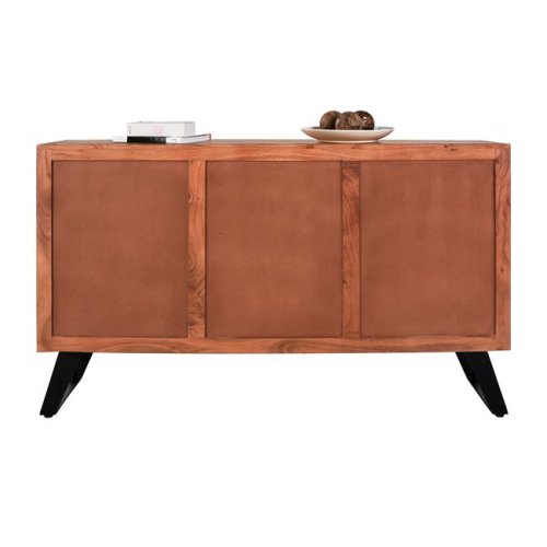 Fansi chest of drawers made of solid acacia wood 150 x 45 x 86 cm