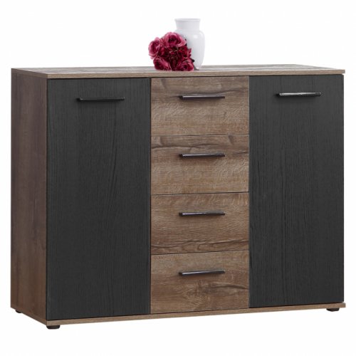 ΜΠΟΥΦΕΣ ΜΕΛΑΜΙΝΗΣ ANSEL WW8863 ΚΑΡΥΔΙ ΓΚΡΙ 104,6x34,1x81,7 εκ.