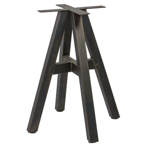 "Portland" table base made of steel 73cm high in black