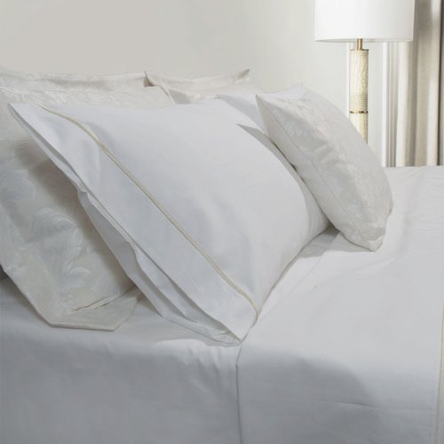 Hotel Bettlaken 300TC 100% Baumwolle Satin in weiß