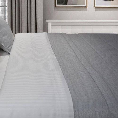 Francia blanket 120gr Plain Grey