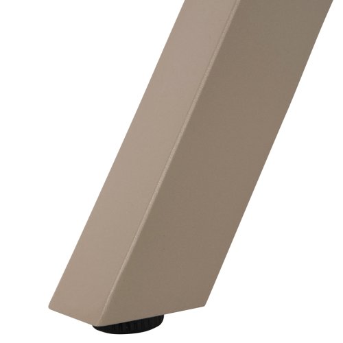 ALUMINIUMBANK CHAMPAGNERFARBE – POLYWOOD-SITZ IN NATÜRLICHER HOLZFARBE 220x36x44,5Hcm