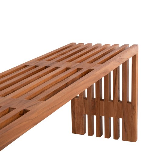 BANK MASSIVES TEAKHOLZ 139,5x34,5x48,5Hcm