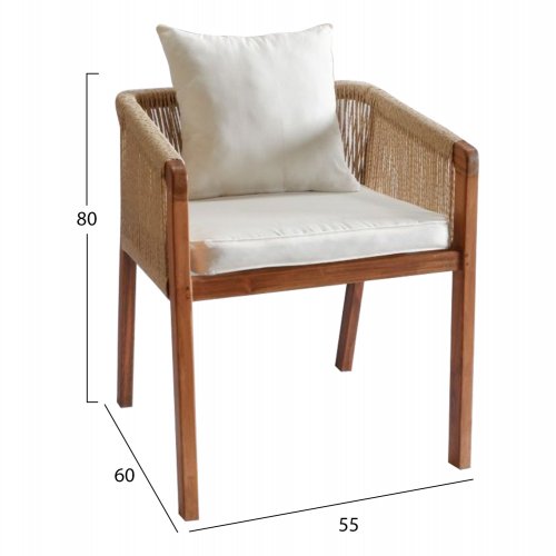SESSEL AUS TEAKHOLZ