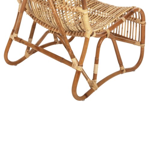 SESSEL BRONNY FÜR DEN AUSSENBEREICH RATTAN IN NATÜRLICH 60x82x92Hcm