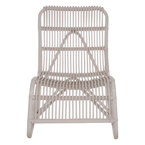 ΠΟΛΥΘΡΟΝΑ BRONNY ΕΞΩΤ.ΧΩΡΟΥ RATTAN ΣΕ ΛΕΥΚΟ ΧΡΩΜΑ 60x82x92Υ εκ.