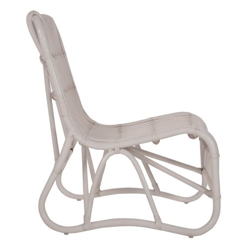 ΠΟΛΥΘΡΟΝΑ BRONNY ΕΞΩΤ.ΧΩΡΟΥ RATTAN ΣΕ ΛΕΥΚΟ ΧΡΩΜΑ 60x82x92Υ εκ.