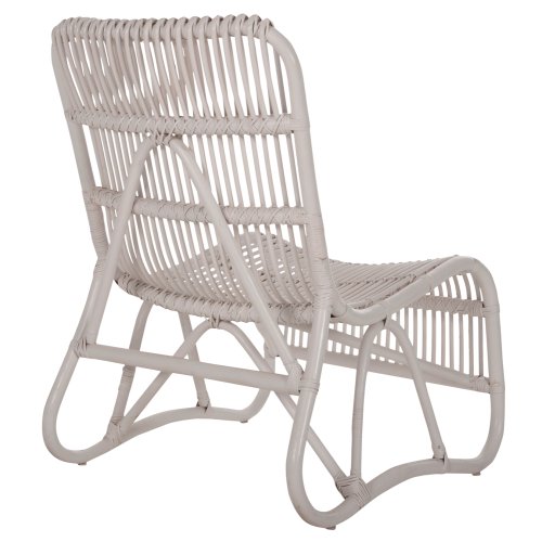 ΠΟΛΥΘΡΟΝΑ BRONNY ΕΞΩΤ.ΧΩΡΟΥ RATTAN ΣΕ ΛΕΥΚΟ ΧΡΩΜΑ 60x82x92Υ εκ.