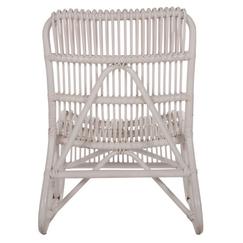 ΠΟΛΥΘΡΟΝΑ BRONNY ΕΞΩΤ.ΧΩΡΟΥ RATTAN ΣΕ ΛΕΥΚΟ ΧΡΩΜΑ 60x82x92Υ εκ.