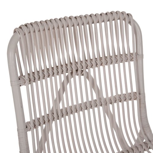 ΠΟΛΥΘΡΟΝΑ BRONNY ΕΞΩΤ.ΧΩΡΟΥ RATTAN ΣΕ ΛΕΥΚΟ ΧΡΩΜΑ 60x82x92Υ εκ.