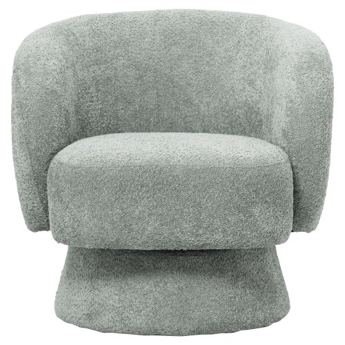 SESSEL PISTAZIEN GRÜN BOUCLE STOFF 78x81x77Hcm