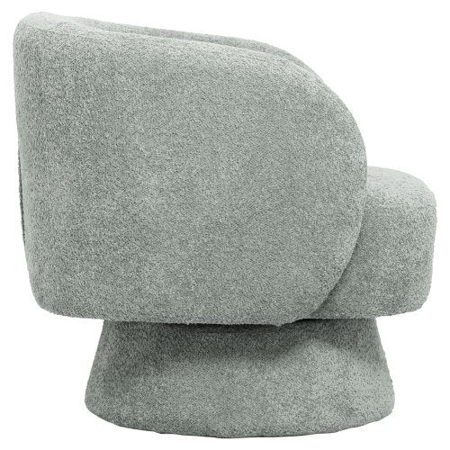 SESSEL PISTAZIEN GRÜN BOUCLE STOFF 78x81x77Hcm