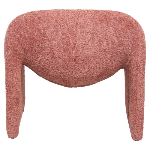 SESSEL MIT PINK BUCLE-STOFF 81x64x74cm