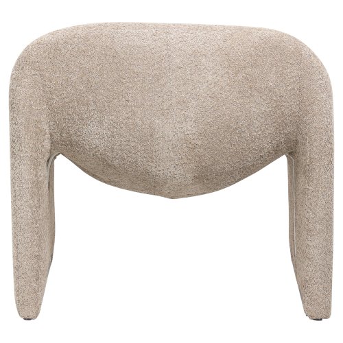 SESSEL MIT BEIGEM BUCLE-STOFF 81x64x74cm