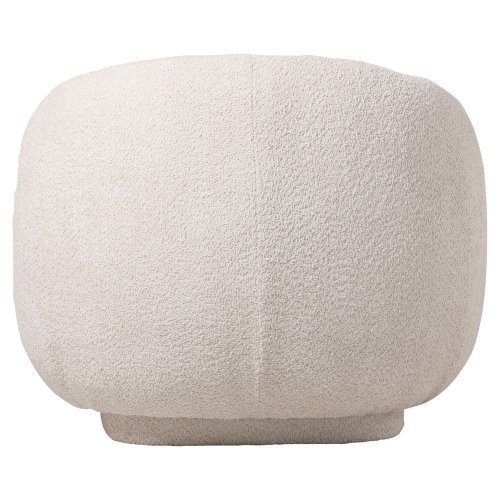 ARMCHAIR ECRU BOUCLE FABRIC 93x87x78H cm