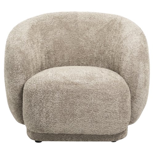 SESSEL BEIGE BOUCLE STOFF 93x87x78H cm