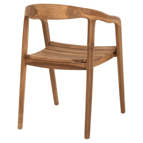 SESSEL DEUS TEAKHOLZ 54x56x76cm