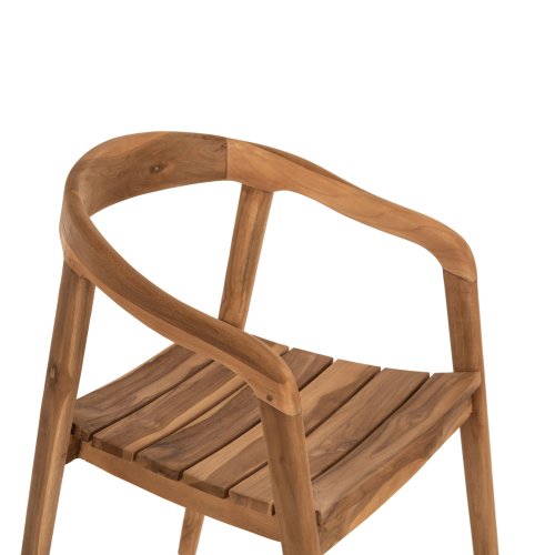 SESSEL DEUS TEAKHOLZ 54x56x76cm