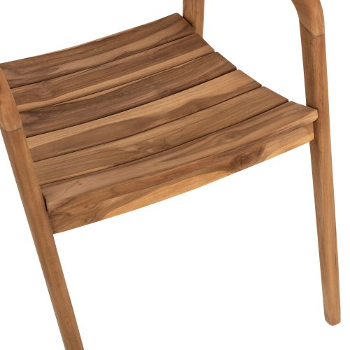 SESSEL DEUS TEAKHOLZ 54x56x76cm