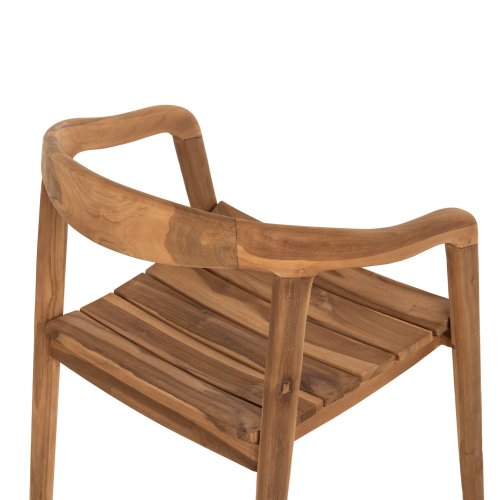 SESSEL DEUS TEAKHOLZ 54x56x76cm