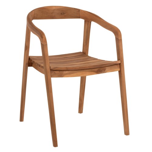 SESSEL DEUS TEAKHOLZ 54x56x76cm
