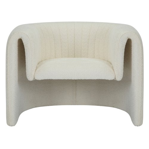 SESSEL METALLGESTELL-WEIßER STOFF 92x74x69Hcm