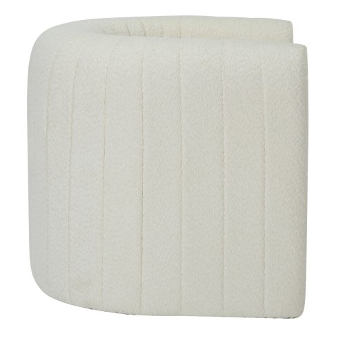 SESSEL METALLGESTELL-WEIßER STOFF 92x74x69Hcm