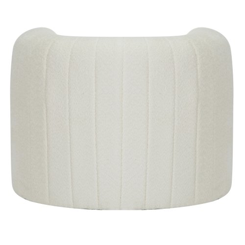 SESSEL METALLGESTELL-WEIßER STOFF 92x74x69Hcm