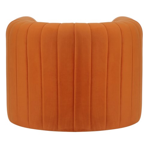 SESSEL METALLGESTELL-ORANGER SAMT 92x74x69Hcm