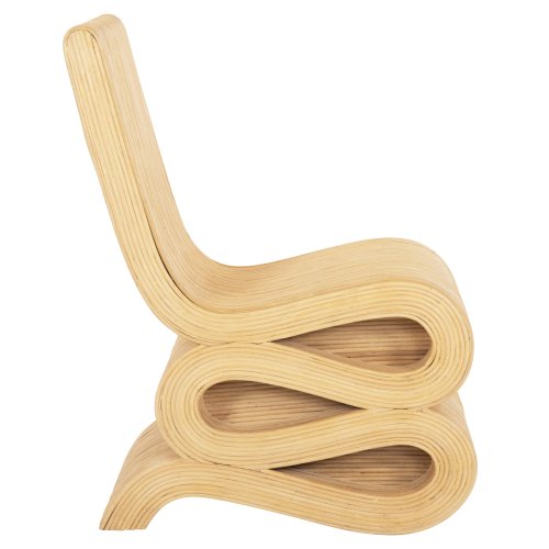 ARMCHAIR NATURAL RATTAN 46x66x86Hcm