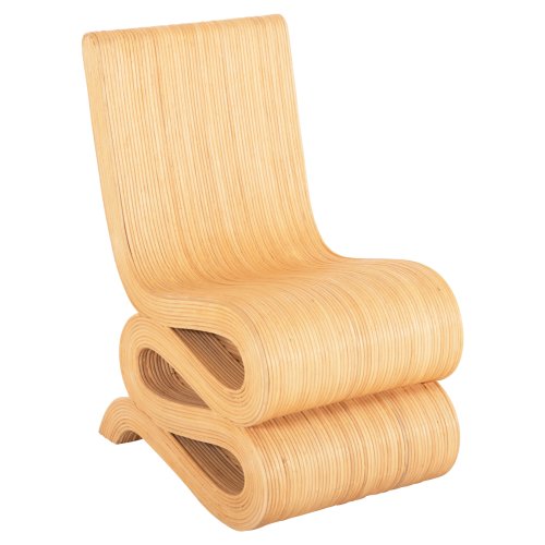 ARMCHAIR NATURAL RATTAN 46x66x86Hcm