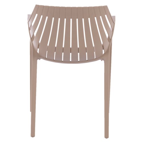 Moderner Sessel aus Polypropylen in Beige