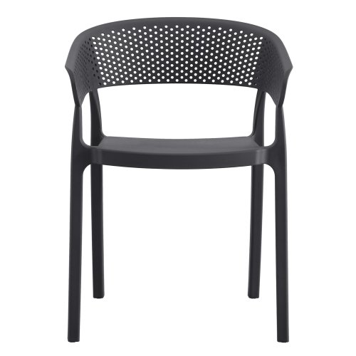 SESSEL POLYPROPYLEN IN GRAU 53,5x50,5x73cm